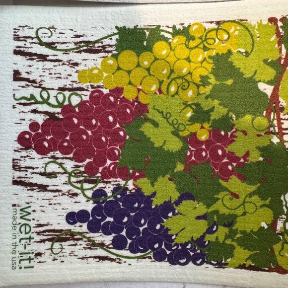 Wet-It! Swedish Treasures Dishcloth & Cleaning Cloth -Set of 2 - Picture 3 of 3